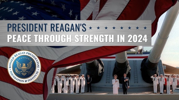 Thumbnail: President Reagan's Peace through Strength in 2024