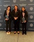 3 Female Women Smiling