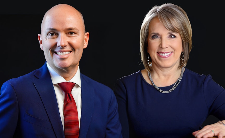 Governors Spencer Cox and Michelle Lujan Grisham