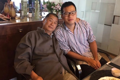 Sebastien and Jimmy Lai Sebastien and Jimmy Lai