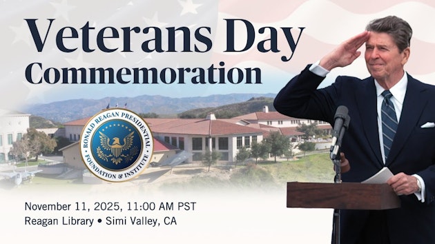 Veterans Day Commemoration 2025 at the Reagan Library