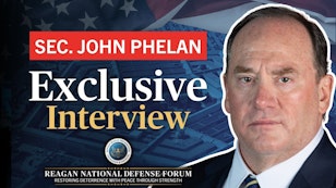 Navy Secretary John Phelan Exclusive Interview at RNDF 2025 Navy Secretary John Phelan Exclusive Interview at RNDF 2025
