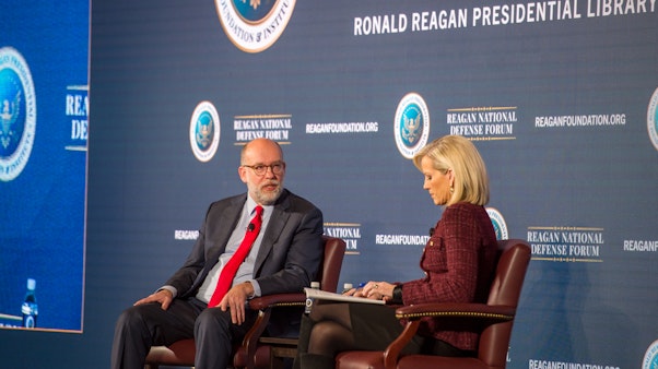Russ Vought speaks at the Reagan National Defense Forum