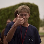 Student with Thumbs Up